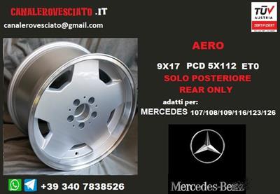 Cerchi aero AMG 9x 17 5x112 et0 Mercedes