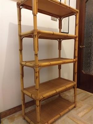 Libreria Bambù Rattan