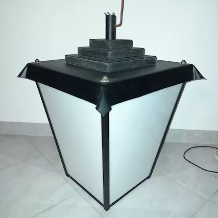 2 lampioni Doppia portalampada