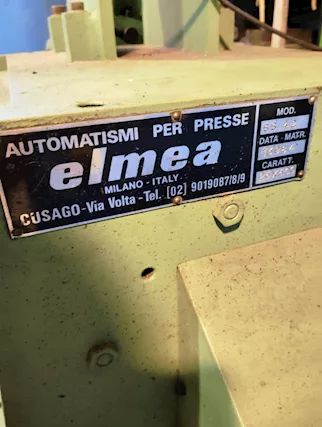 Aspo svolgitore folle con freno pneumatico ELMEA