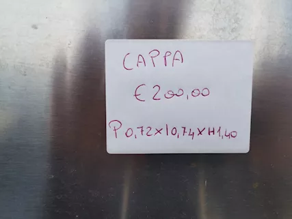Cappa Industriale in Acciaio Inox, in ottime condizioni - Foto 4