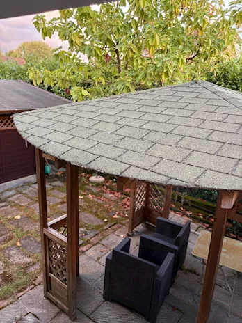 Gazebo in legno da giardino