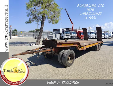 Rimorchio CTC - 1976 - Carrellone con Rampe