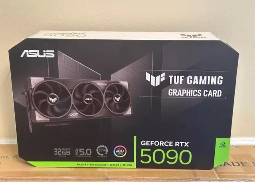 NEW ASUS GEFORCE RTX 5090 TUF GAMING OC EDITION GPU