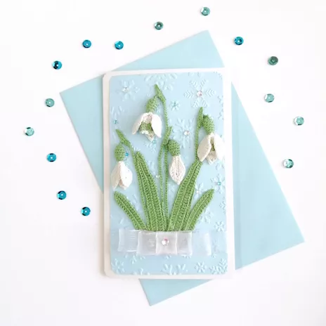 Biglietto di auguri Snowdrops