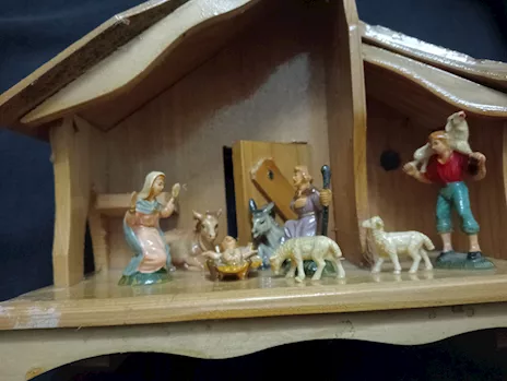Presepi vintage, in legno - Foto 2