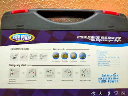 Avviatore di emergenza per batterie, Power Bank - Foto 5
