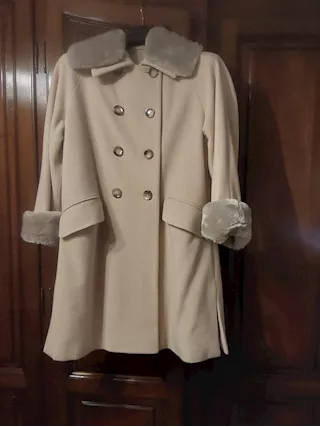 Cappotto donna lana Angora. Taglia