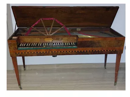 Fortepiano a tavolo XVIII secolo - Foto 2