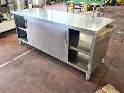 Tavolo isola per preparazione piatti usato - Foto 2