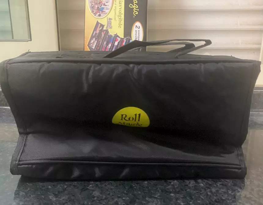 Beauty Case Roll Magic riavvolgibile, colore nero - Foto 5