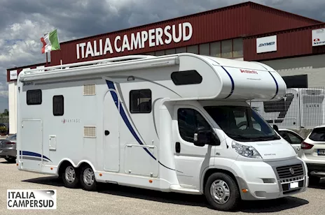 Camper Dethleffs A7871 Advantage mansardato Fiat del 2008