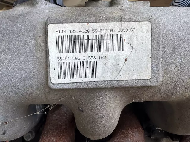 Foto 5Motore Iveco Daily A40C10, tipo 8140