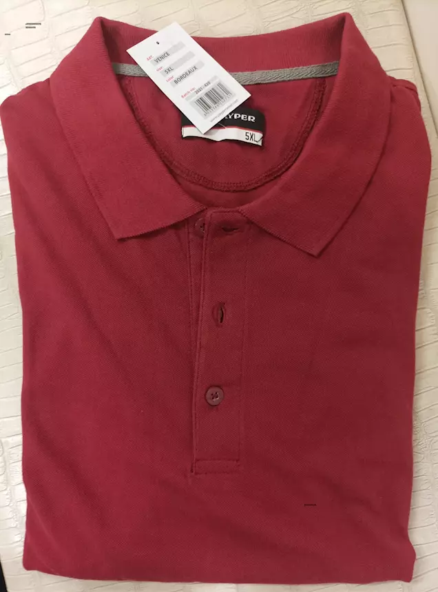 Polo taglie forti dalla 3 alla 5 XL a €. 23,00 cad