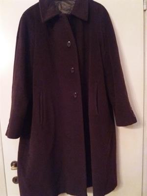 Cappotto Hella marrone lungo Lana vergine 100%