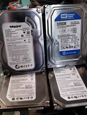 Hard disk PC funzionanti - 250 GB e 500 GB - 24212