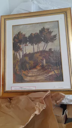 Mobili e anni 70. E quatri di un pittore toscano, mai usati - Foto 4