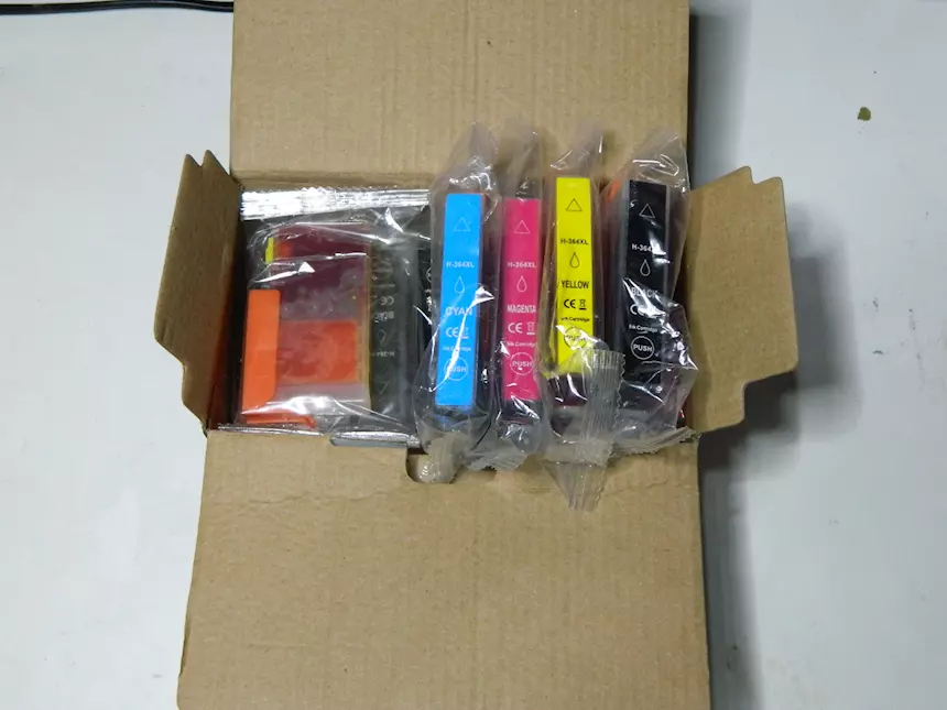 Kit 13 Cartucce compatibili HP 364XL Nero + Colore con chip