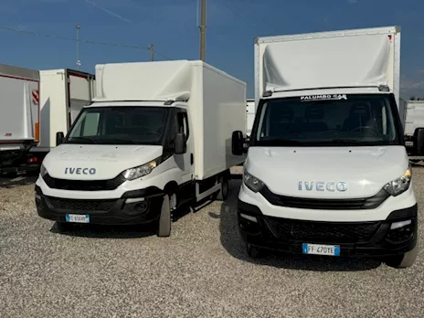 Iveco Daily 35c13 box e sponda - 2016