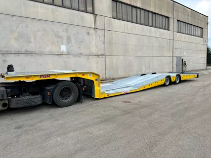 Semirimorchio soccorso stradale e trasporto veicoli 2 assi F, colore pastello - Foto 2