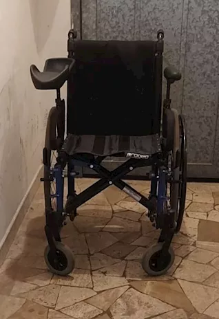 CARROZZINA DISABILI RUOTE GRANDI