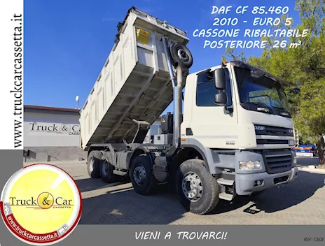 Rif. 1301 DAF CF 85.460 - 2010 - 4 assi mezzo d'opera - casso