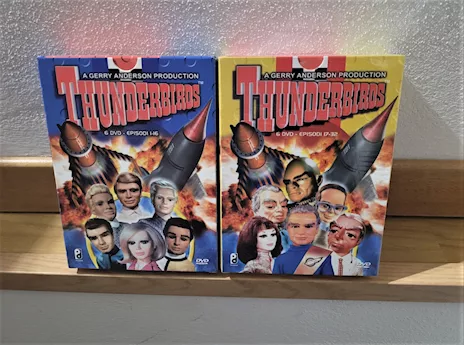Thunderbirds i 2 box DVD originali nuovi di zecca