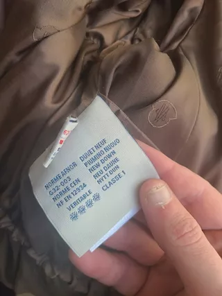 Giubbotto Moncler Afnor G32-003 - Taglia M - Foto 4