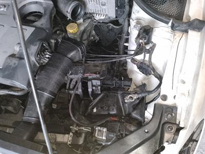 Auto VW Polo incidentata
