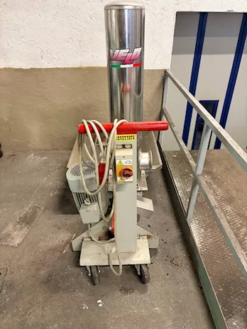 Pompa per trasferimento uva e vinacce - VELO - acciaio inox