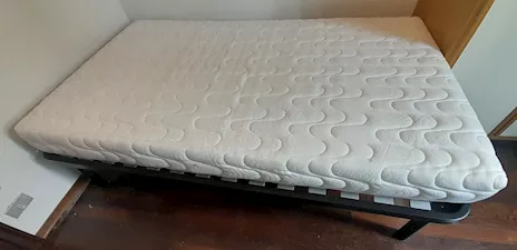 Letto rete e materasso della Bedding Italia