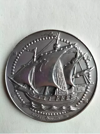 Medaglia in argento Università Genova 1952