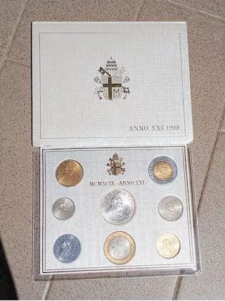 MONETE PAPA GIOVANNI PAOLO II - Anno XXI