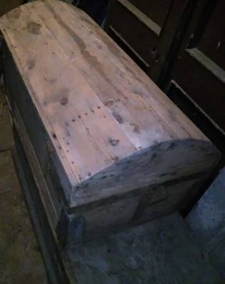 Baule da carrozza XVIII Secolo