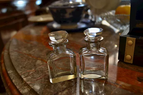 Cofanetto porta profumi XX secolo, in legno - Foto 4