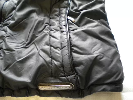 Smanicato uomo imbottino Double Face nero/beige tg. M - Foto 5