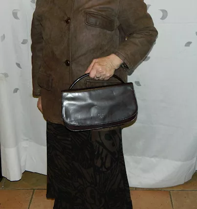 Borsa a mano Prada in pelle