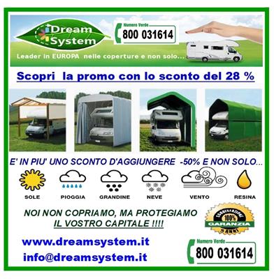 Coperture box per Camper, Auto e antigrandine