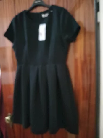 Abito donna elegante nero XL vestibilità 46 48 nuovo