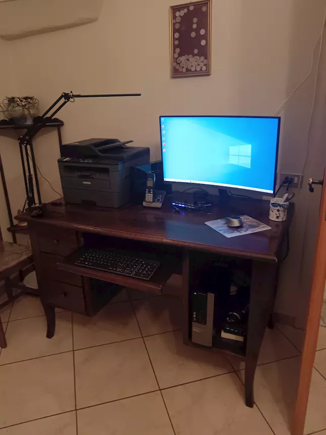 Set pc Dell 8GB monitor Completo Samsung 27 pollici curvo st