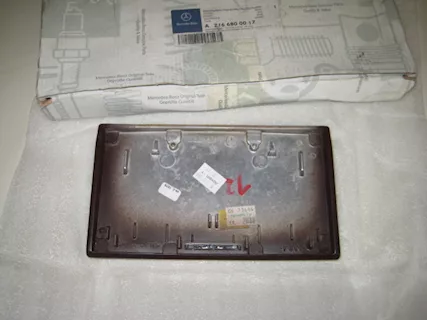 Coperchio portabicchieri console centrale Mercedes CL550 - Foto 3