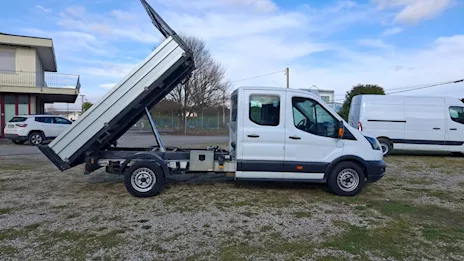 Ford Transit 7 posti - cassone ribaltabile - anno 2018