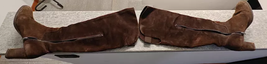 Stivali da donna Sartore scamosciati alti n. 35