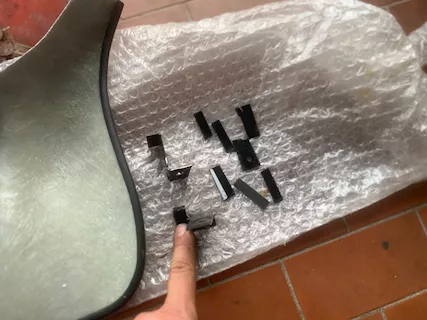 Gilera giubileo 175 202 copri batteria - Foto 6