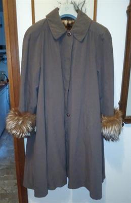 Cappotto donna con pelliccia