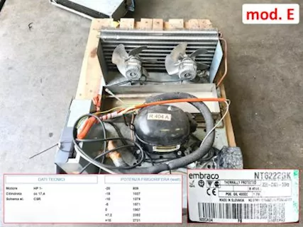 5 unità condensatrici usate, marca Electrolux mod, mod. B - Foto 6