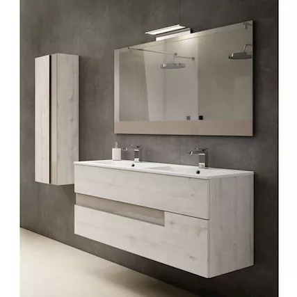 Mobile bagno doppia vasca