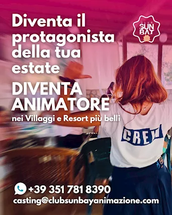ANIMAZIONE VILLAGGI ESTATE 2025