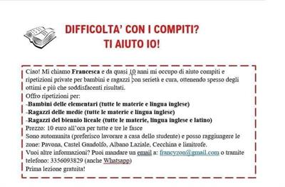 Problemi compiti Ti aiuto io