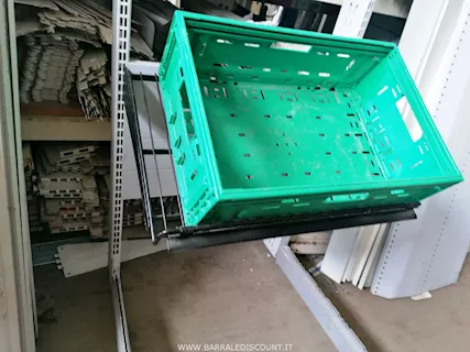 Arredo Ortofrutta Grigio Scaffali Griglia in Filo 2764 - Foto 2
